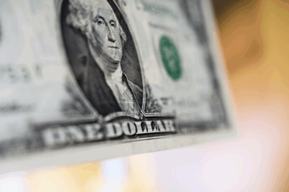 dollar bill up close